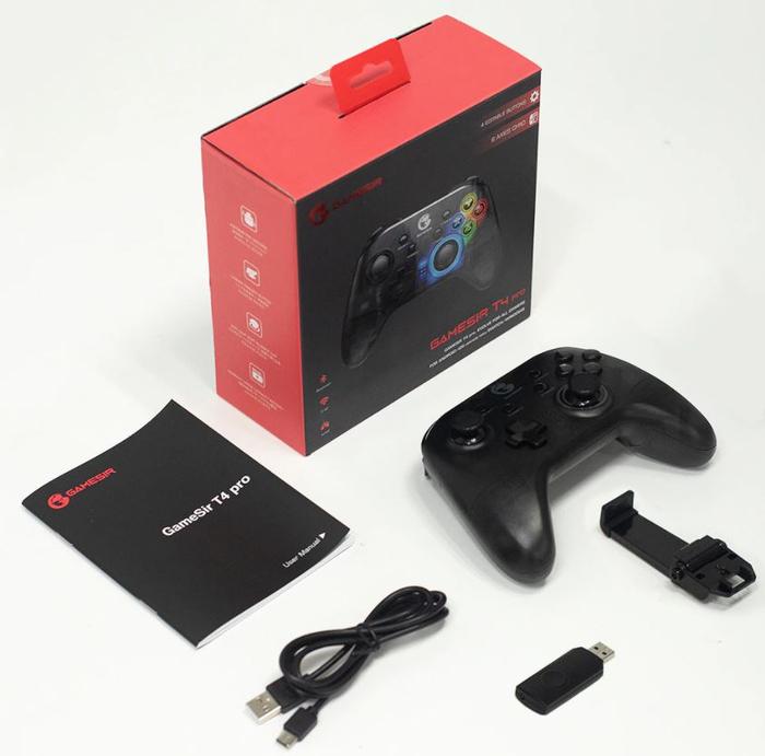 Gambar GameSir T4 Pro Gamepad Game Controller Nintendo Switch Android TV PC - Black, Garansi 3 Bulan dari GAMESIR Official Store undefined Tokopedia