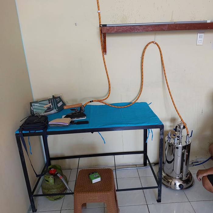 Jual meja setrika uap laundry - Kota Medan - Raja_Setrika Uap | Tokopedia