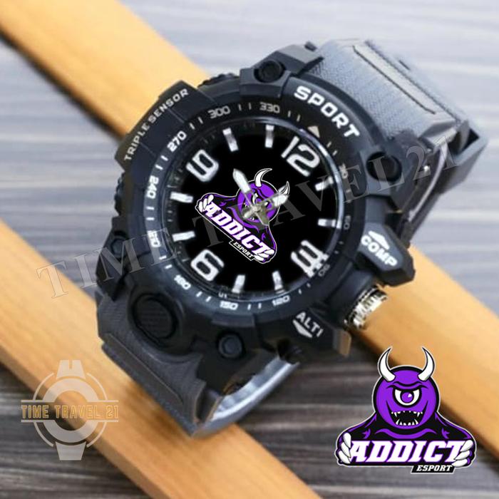 Gambar Jam Tangan Anak Sport Tema Esports Team Gamers Analog Anti Air ABU EA4 - TEAM2 dari Time Travel 21 undefined Tokopedia