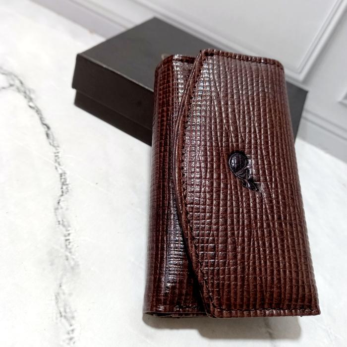 Gambar Fiorenza dompet stnk kulit gantungan kunci mobil kulit asli Rexton key - Coffe dari Fiorenza Bags undefined Tokopedia