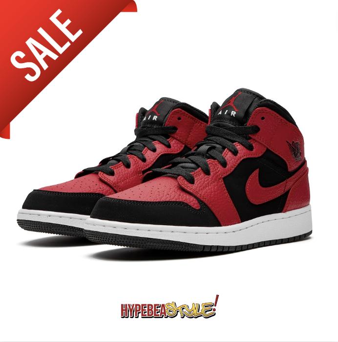 Air Jordan Gs For Shoes Promo SEPATU AIR JORDAN MID VARSITY RED