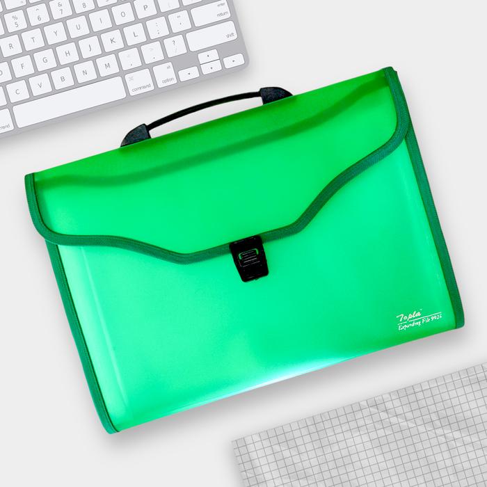 Gambar Expanding File Tenteng Map File Map Plastik Isi 12 Sekat 9928 - Hijau dari Topla Stationery undefined Tokopedia
