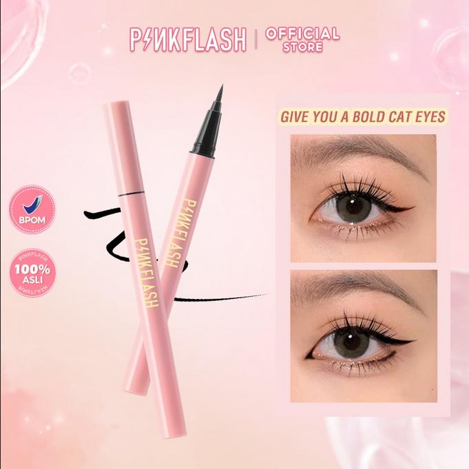 Gambar Pinkflash Waterproof Easy Eyeliner - E01 dari Makeupuccino undefined Tokopedia
