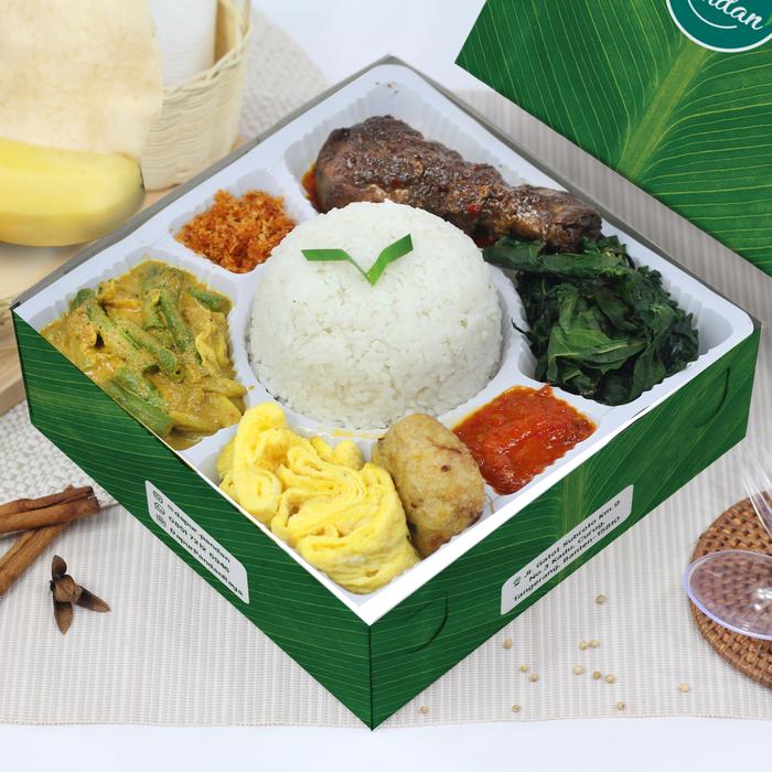 Gambar Nasi Rames Ceria Lunch Box Ready Cepat Langsung Kirim Terenak - Nasi Uduk dari Dapur Pandan Raya undefined 5 Tokopedia