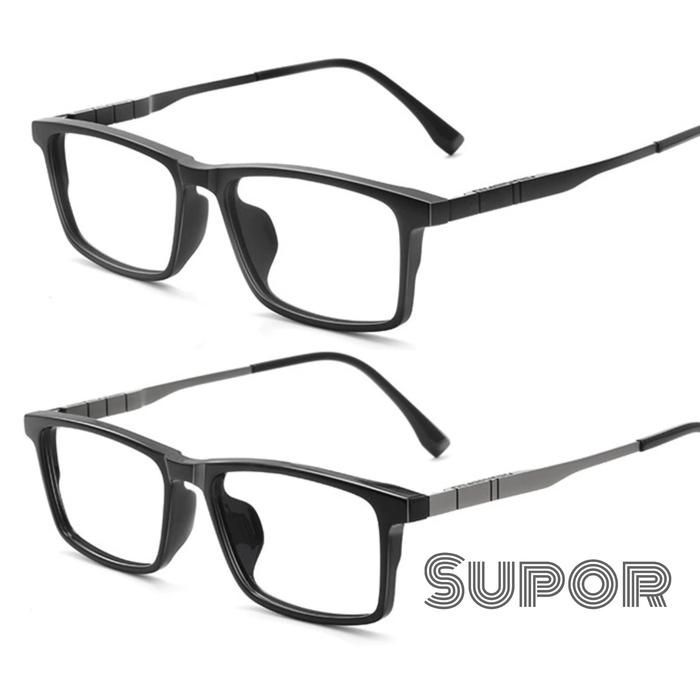 Gambar Kacamata Korea FF27 ORIGINAL Black Full Frame Kaca mata Minus Pria dari supor undefined Tokopedia