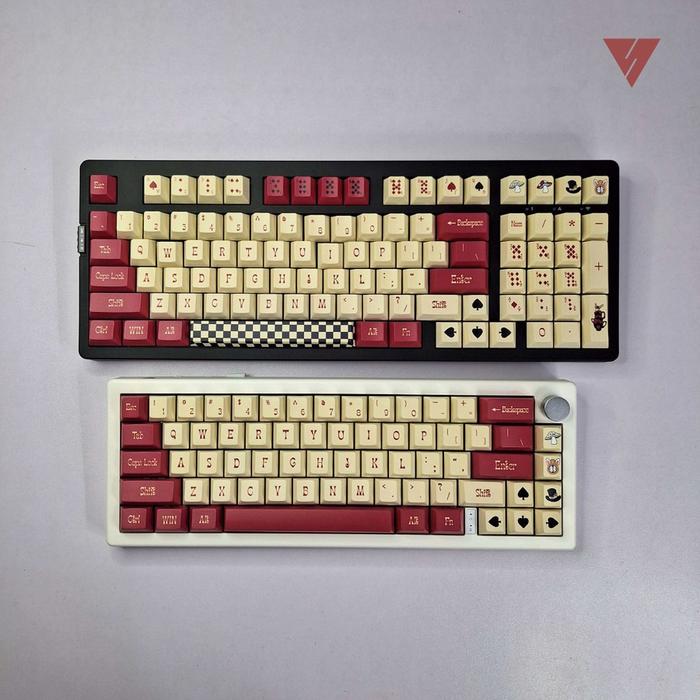 Jual Vortex Series Redjack PBT Dye-subs Keycaps 140 Set Cherry Profile ...
