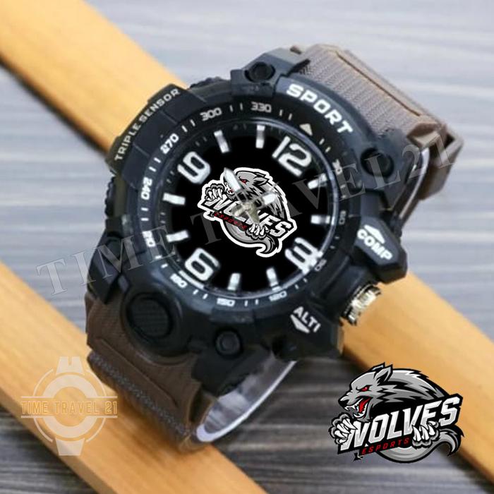 Gambar Jam Tangan Anak Sport Tema Esports Team Gamers Analog Anti Air Coklat4 - Team3 dari Time Travel 21 undefined Tokopedia