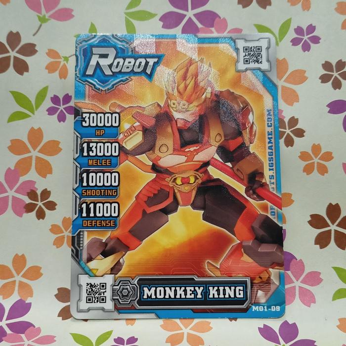 Gambar hero of robots normal monkey king - ROBOT M01-09 dari cardshopers undefined Tokopedia