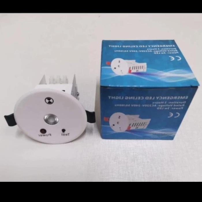 Gambar Lampu darurat powercraft power craft emergency power pack REL20NMLED - NICAD UFO 3W dari Deltaled undefined Tokopedia