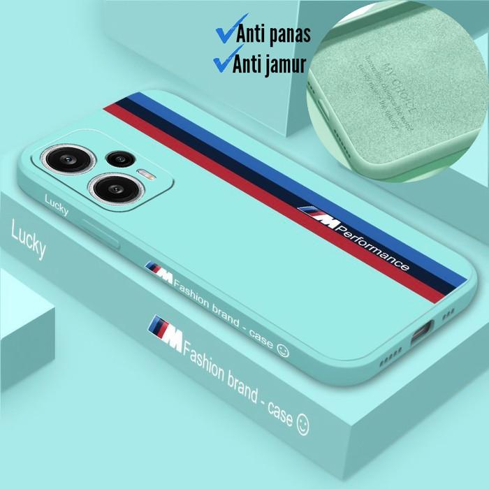Gambar Case Xiaomi POCO F5 softcase silicone lucky fashion protek camera - tosca, POCO F5 dari luckycase_NEW undefined Tokopedia