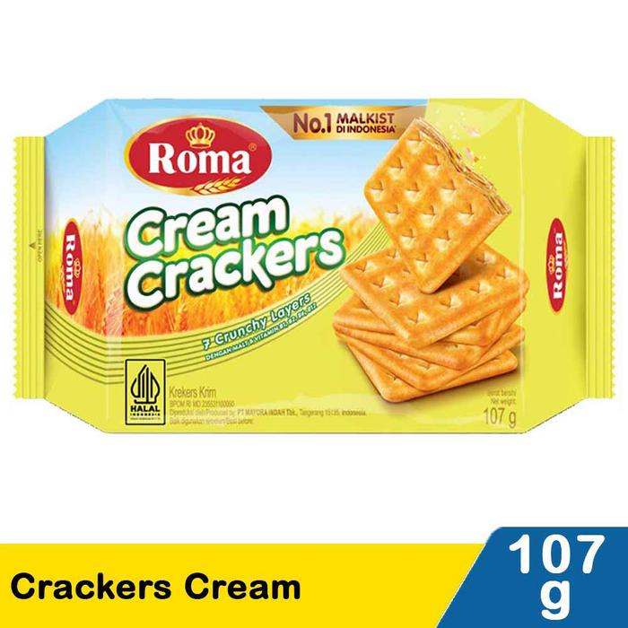 Gambar BISKUIT MALKIST KELAPA KOPYOR ROMA 200GR - CREAMCRKRS107GR dari LATTEBLESS undefined Tokopedia