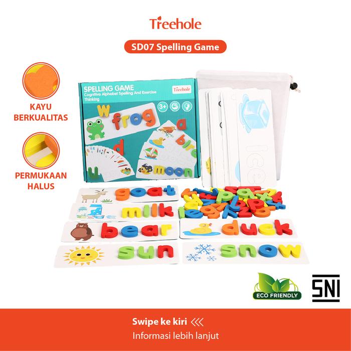 Gambar Beringin Toys Mainan Edukasi Anak Puzzle Kayu Abjad Alphabet ABC dari Beringin Toys undefined Tokopedia