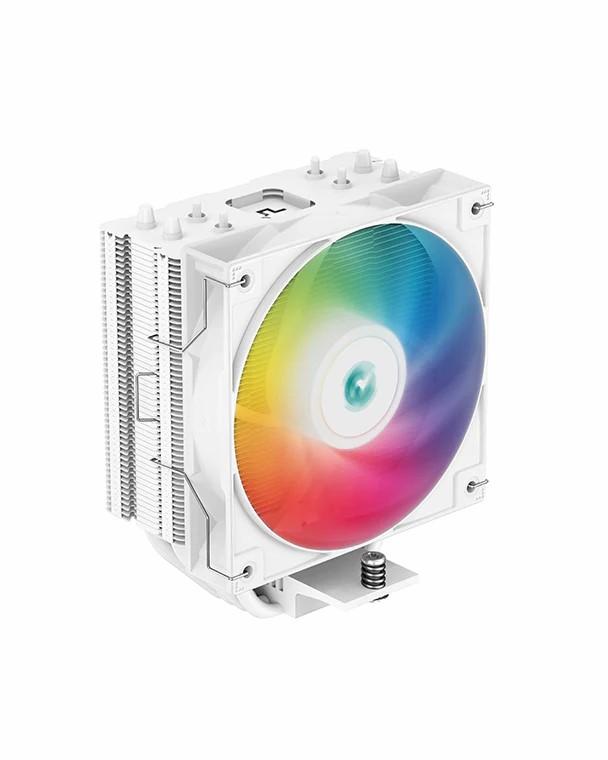Gambar DEEPCOOL AG400 ARGB | 12cm Fan CPU Cooler Intel LGA1700 AMD AM5 - Putih dari Semesta Jaya Computer undefined Tokopedia
