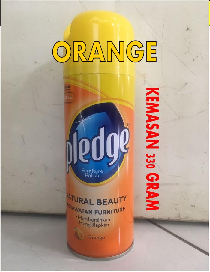 Gambar PLEDGE Aerosol Orange Furniture Polish Pembersih PUMP isi 350 gram - ORANGE dari CAKRA99cbbr undefined Tokopedia