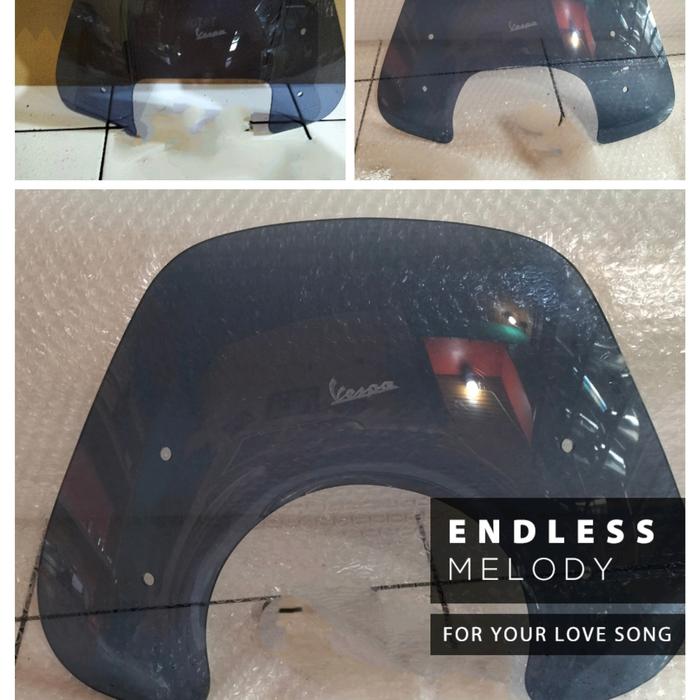 Gambar Mika / Kaca Windshield / Flyscreen Vespa LX S Primavera GTS dan Sprint - Hitam Smoke, Primavera dari Sariah050 undefined Tokopedia