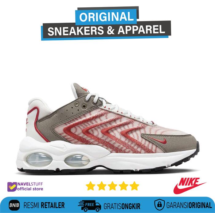 Jual NIKE Air Max TW Next Nature Light Bone Grey Red White