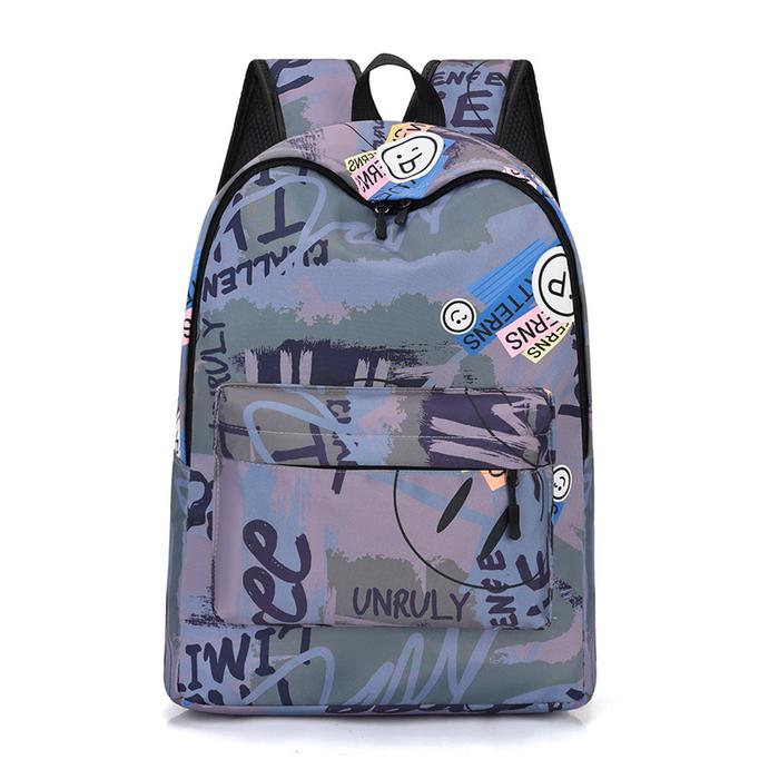 Gambar Freeknight Tas Ransel Backpack Pria Tas Punggung Cowok Sekolah TR612 - Biru dari Freeknight undefined Tokopedia
