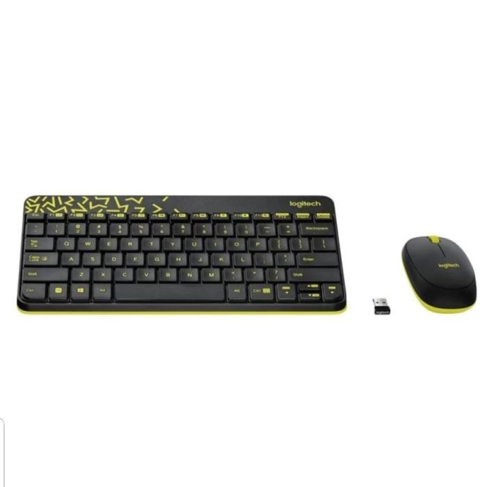 Gambar Keyboard Logitech MK240 Mouse dan Keyboard Wireless Mini combo - BLACK dari BintangRayaKomputer undefined Tokopedia