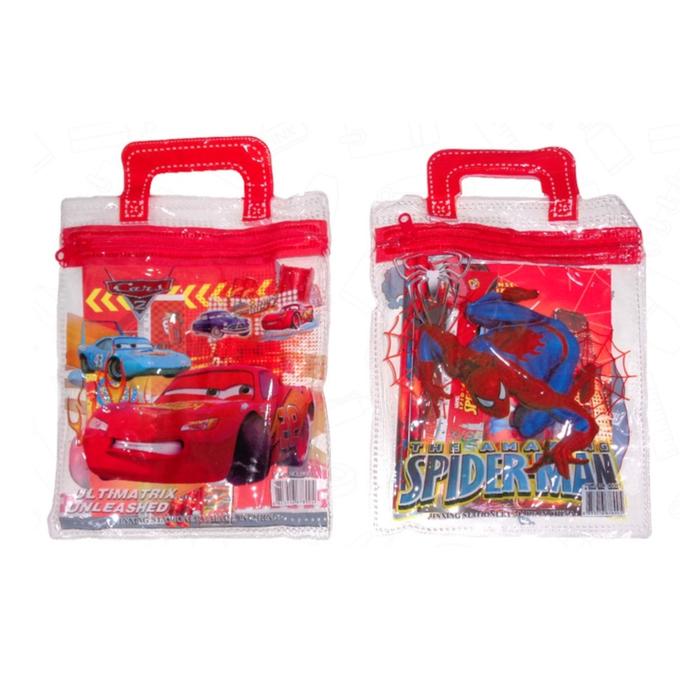 Gambar Stationery Study Set no.8801 / 807 Tas + Isi - Cowok dari Cantik Jaya Stationery undefined Tokopedia