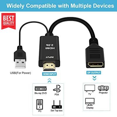 Xbox Series Displayport To Ps4 HDMI To DisplayPort Cable For Xbox