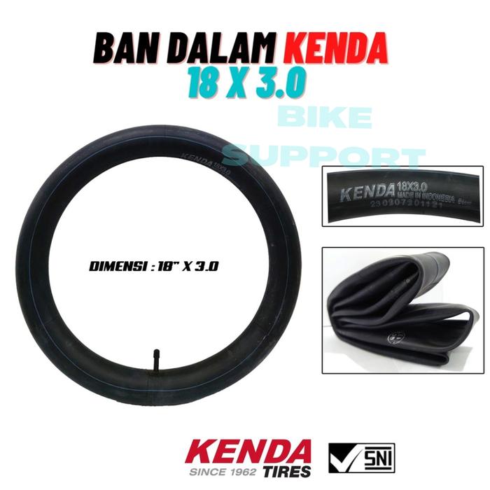 Gambar Ban Luar Dalam Kenda 18x3.0 18 x 3.0 Sepeda BMX Jumbo Anak Fat Bike - Ban Dalam dari Toko Sepeda BS undefined Tokopedia