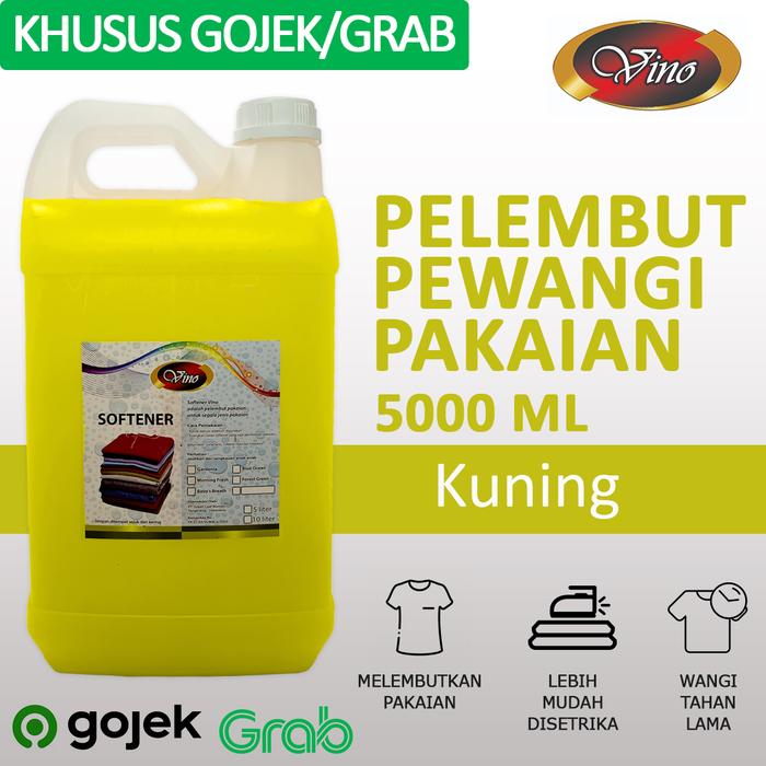 Gambar SOFTENER Pelembut dan Pewangi Pakaian DAILY VINO 5 Liter GRAB/GOJEK - Pink dari VINO HOMECARE undefined 4 Tokopedia