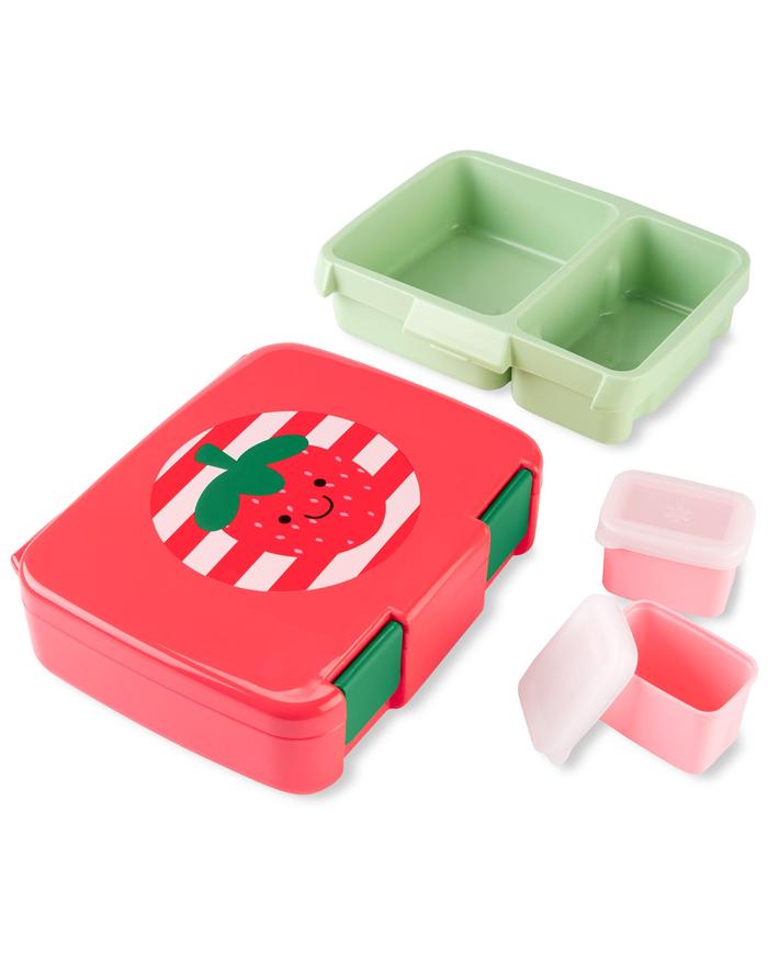 Gambar SKIP HOP Bento Lunch Box - Kotak Bekal Makan Anak - Strawberry dari Baby Wise BSD undefined Tokopedia