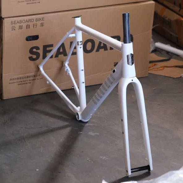 Gambar frameset seaboard GR02 gravel cyclocross - Putih, M dari VeloVellaz 1 undefined Tokopedia