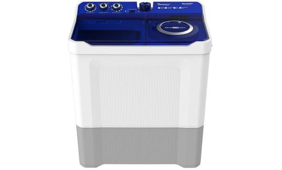 Gambar SHARP EST1290WABL Semi Auto Washer Mesin Cuci 2 Tabung - ES-T12902WA-BL dari Semeru Elektronik Solo undefined Tokopedia