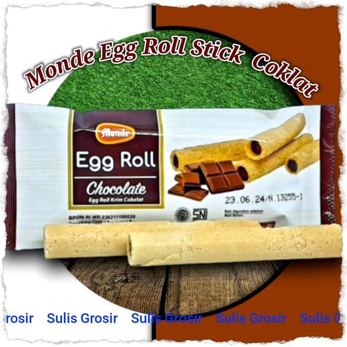 Gambar monde egg roll stick 35gr - Coklat dari sulis-grosir undefined Tokopedia