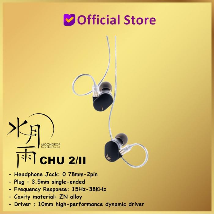 Gambar Moondrop CHU 2 II CHU2 End-game Entry-level Killer 2pin IEM Earphones dari Dunia Mas Computer undefined Tokopedia