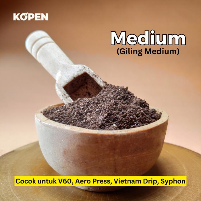 Gambar Kopi Arabika Temanggung 500gr - Kopi Arabica Kualitas Ekspor - Giling Medium dari Kopen Official undefined Tokopedia