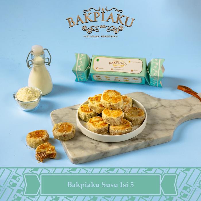 Gambar Bakpia Bakpiaku Isi 5 Khas Jogja Non Vaccum - Susu, Non Vaccum dari bakpiaku undefined Tokopedia