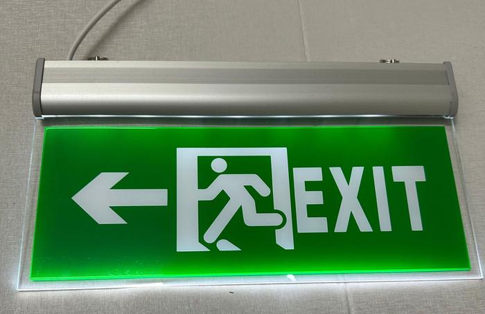 Gambar Lampu Emergency Exit Acrilic LED / Lampu Darurat EXIT LED - acrilc org - acrilc org lari dari Surya indah Led undefined Tokopedia