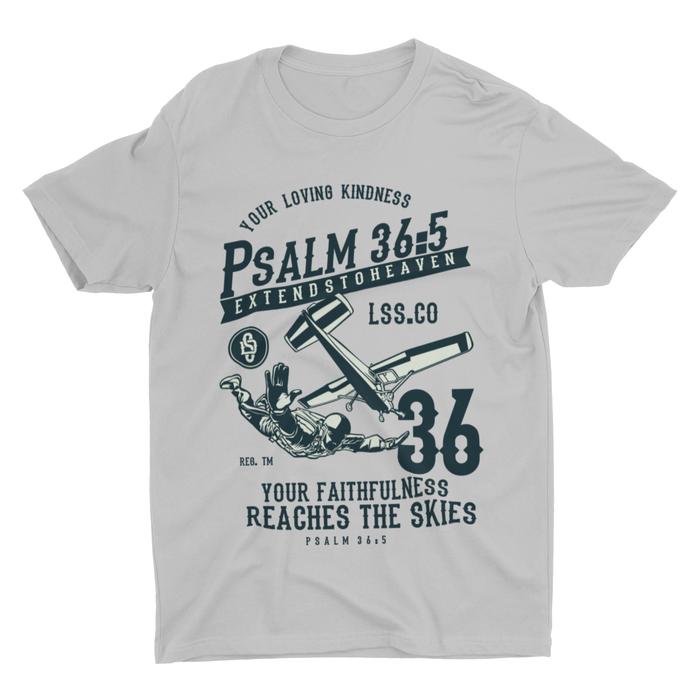 Gambar Kaos Rohani Kristen Psalm 26 : 5  God's Kindness Grey - S dari The Lost Sheep Story undefined Tokopedia