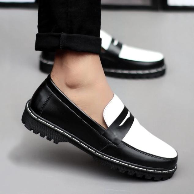Gambar Sepatu Boot Pria Casual Boots Kerja Formal Slip On Belitung Hitam dari Shaka Footwear_NEW undefined Tokopedia
