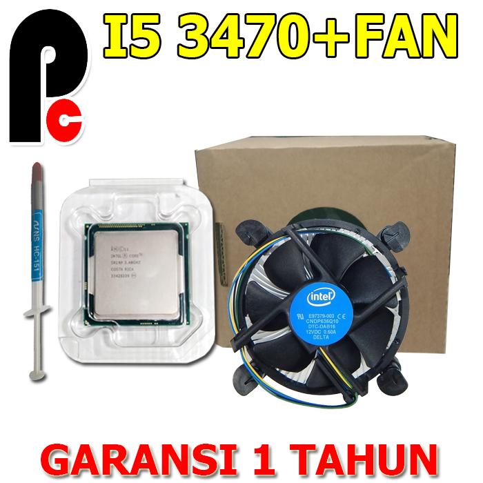 Gambar Processor Intel Core I5 3470 3.60GHz - I5 3470 + FAN dari Pc Murah Comp undefined Tokopedia