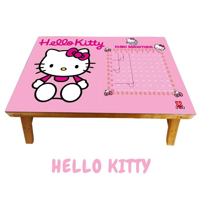 Gambar Magic Table - Meja Lipat Karakter BTS BT21 Dora Kitty Keropi Perkalian - Hello Kitty dari harjahade.id undefined Tokopedia
