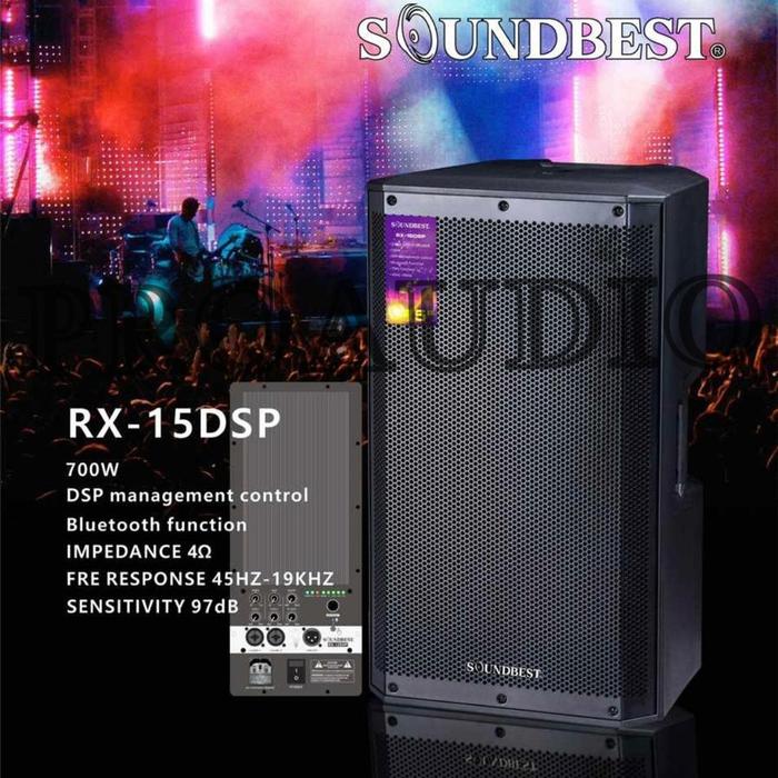 Jual SPEAKER AKTIF SOUNDBEST RX 15 DSP ORIGINAL 15 INCH ACTIVE RX15 DSP ...