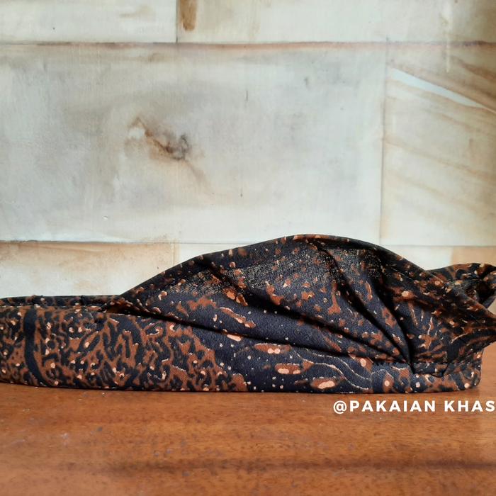 Gambar UDENG JANGKRIK BATIK | UDENG SIBAKAN | UDENG SETENGAH JADI - coklat kalem dari Pakaiankhasbali undefined Tokopedia