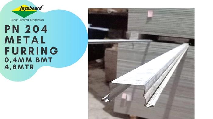 Jual Metal Furing Channel 4,8M PN 204 / Jayaboard Furring / Rangka ...