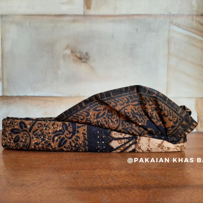 Gambar UDENG JANGKRIK BATIK | UDENG SIBAKAN | UDENG SETENGAH JADI - coklat hitam dari Pakaiankhasbali undefined Tokopedia