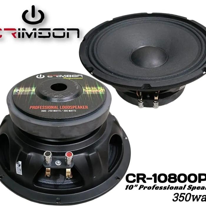 Gambar speaker komponent crimson 10inch cr10800 pa dari Quality Electronic undefined Tokopedia