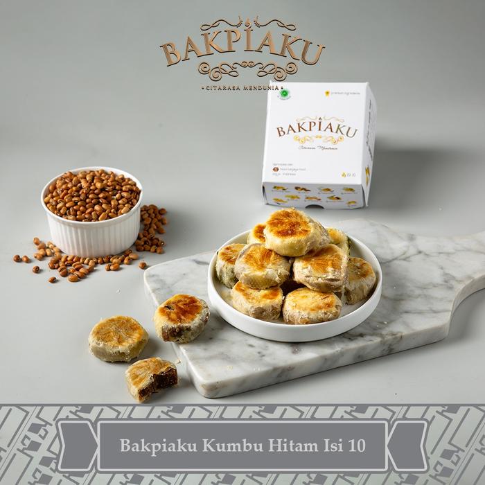 Gambar Bakpia Bakpiaku Isi 10 Khas Jogja - Kumbu Hitam, Non Vacum dari bakpiaku undefined Tokopedia