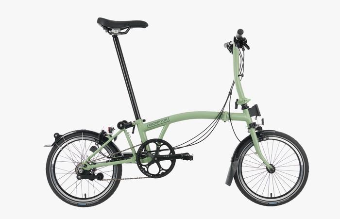 Jual Brompton C Line Explore| Low Rise- Macha Green Kab