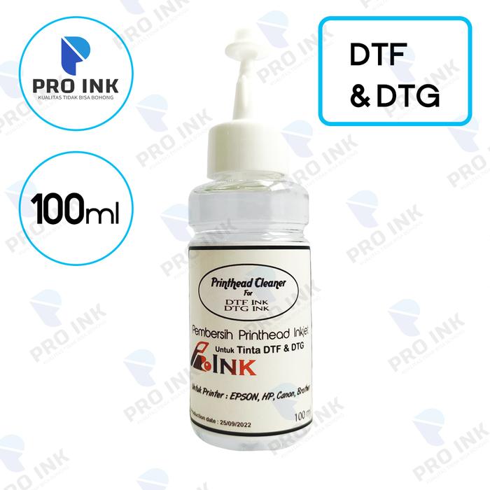 Gambar CLEANER Printer Head Tinta Art Paper, Dye, DTF, UV Pro Ink Cleaning So - DTF & DTG Ink dari Ornamental Pets &amp; Pro Ink undefined Tokopedia