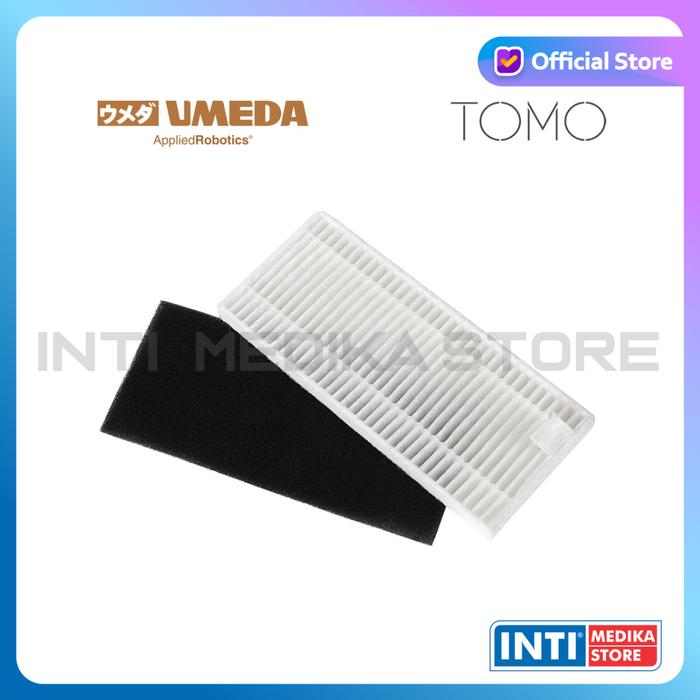 Gambar UMEDA - TOMO R2 Robot Vacuum Cleaner Mop + Auto Empty Station Sapu Pel - Sponge + Filter dari INTI MEDIKA STORE undefined Tokopedia