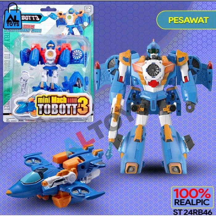 Jual mainan mobil jadi robot toobot transformasi 2n1 - toboot mini x ...