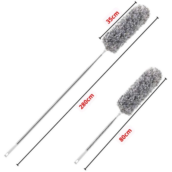 Gambar Kemoceng Bulu Microfiber Gagang Panjang 2.5 M Kemoceng Langit-Langit - kemoceng dari Mynoona Toona undefined Tokopedia