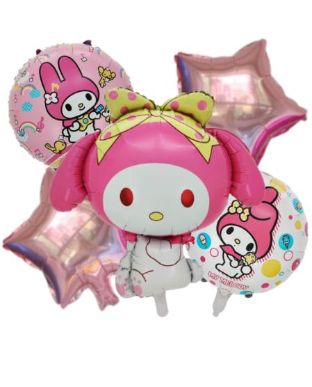 Gambar Balon foil sanrio my melody / cinnamoroll set 5pcs atau satuan - Melody Set5pcs dari Favor Party Supplies undefined Tokopedia